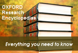 Oxford Research Encyclopedias landing page