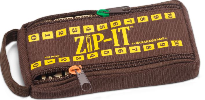 Picture of Jumbo Zip-It game case.