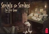 Picture of the Scripts & Scribes game box.
